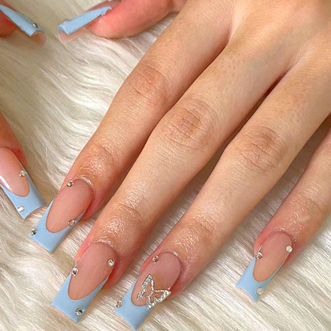 Glamorous Rhinestone Nail Art Stornfield