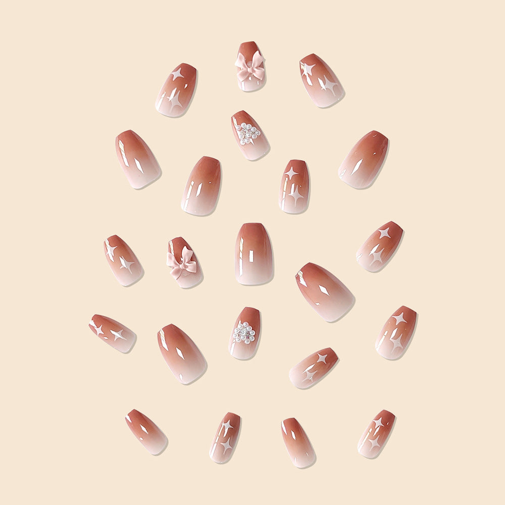 Elegant Decorative Nail Extensions