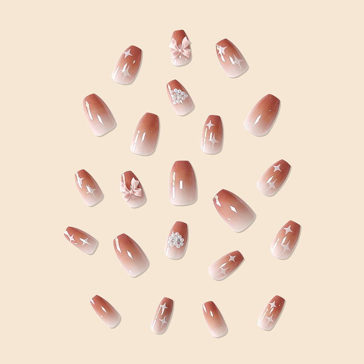 Elegant Decorative Nail Extensions