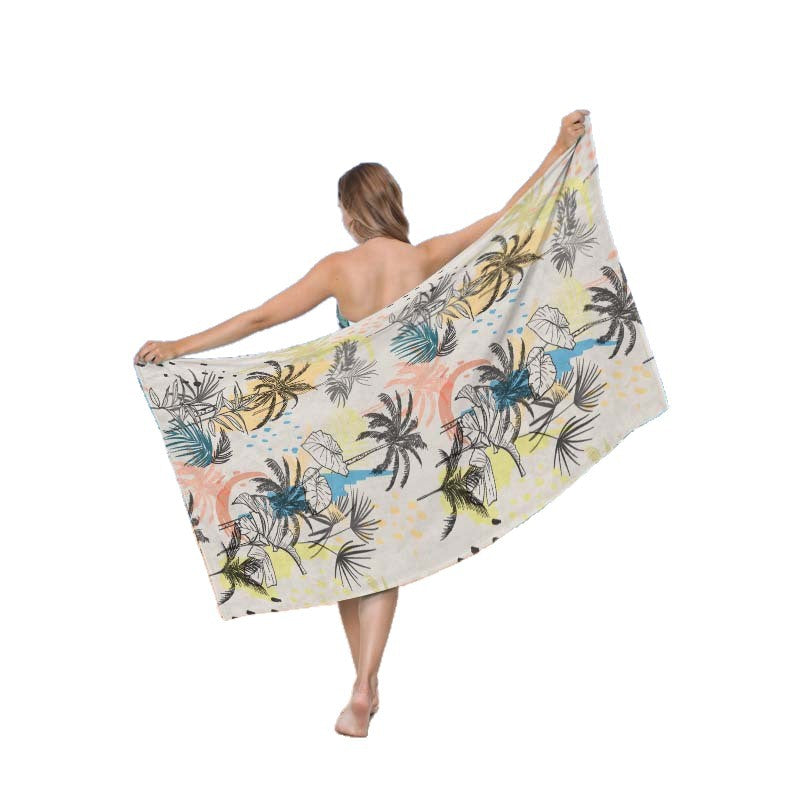 Beach towel in creative wave pattern Stornfield