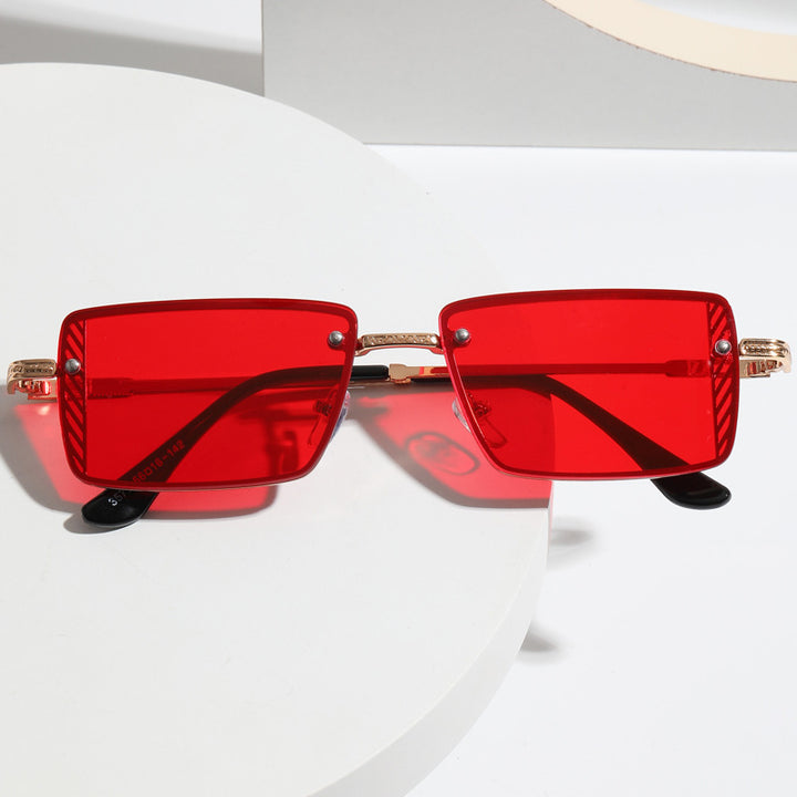 Ladies Elegant Square Sunglasses with Refined Frame Accents Stornfield
