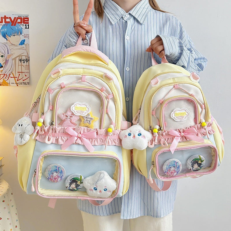 Multi-Functional Clear Front Backpack Stornfield