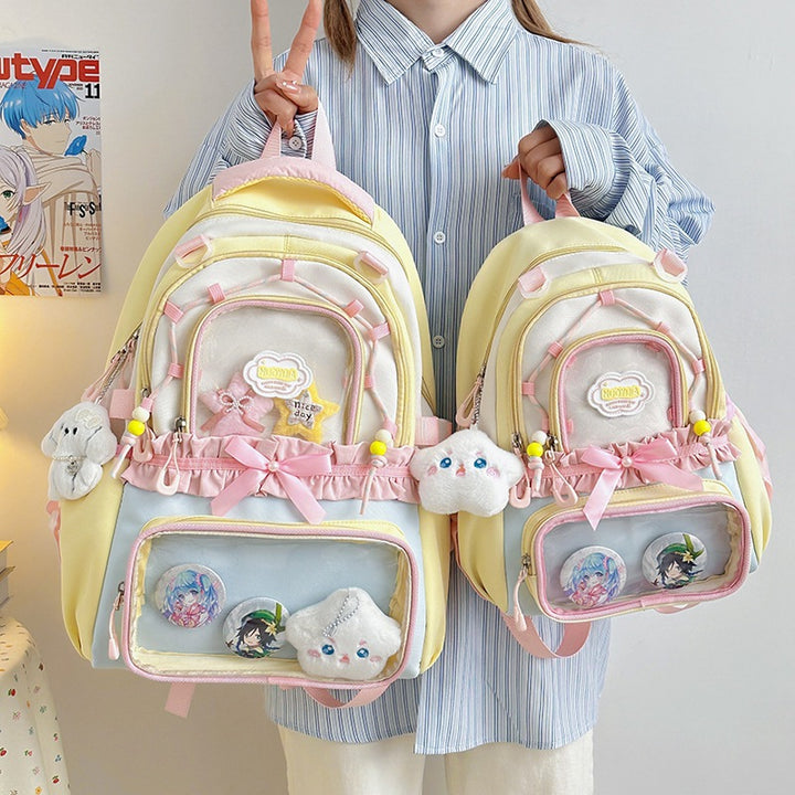 Multi-Functional Clear Front Backpack Stornfield