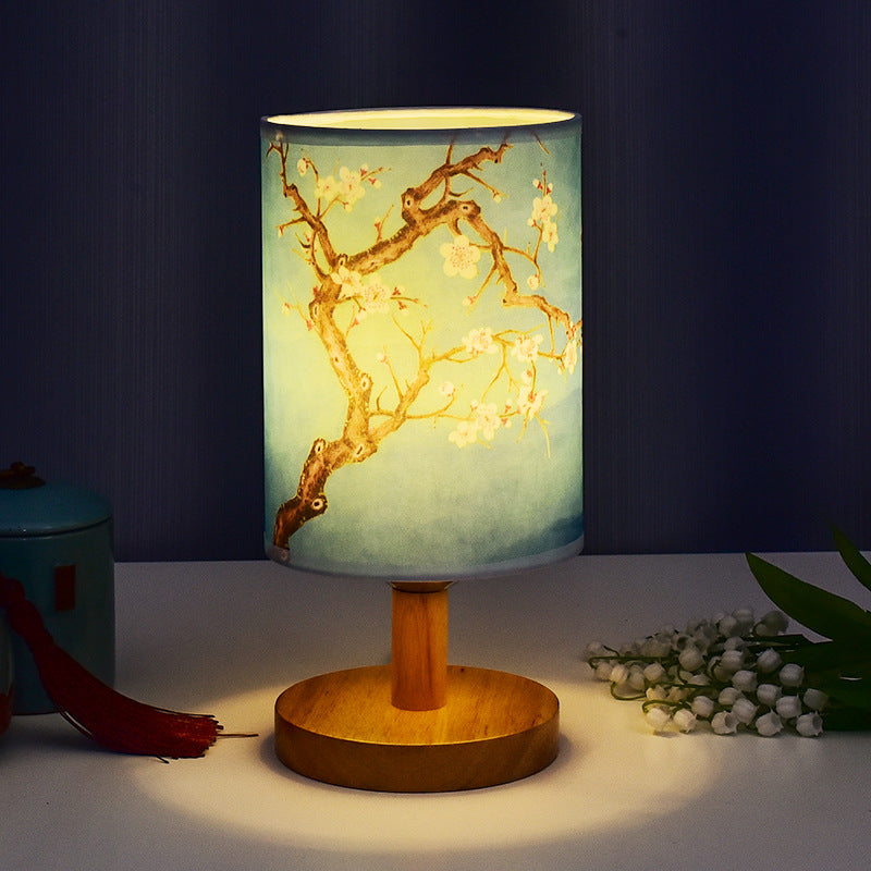 Home Decor Floral Patterned Table Lamp