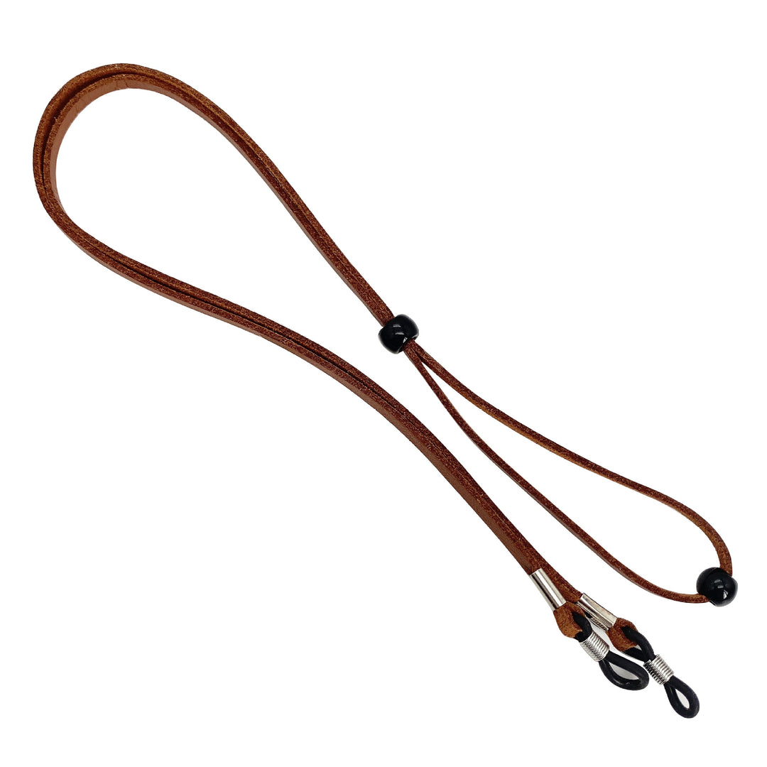 Adjustable Leather Eyewear Retainer Stornfield