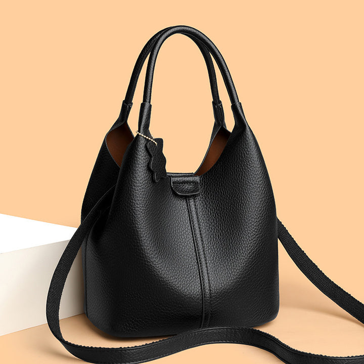 Chic Structured Leather Tote Bag