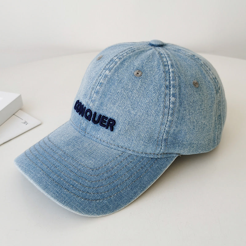 Women's Embroidered Casual Denim Cap Stornfield
