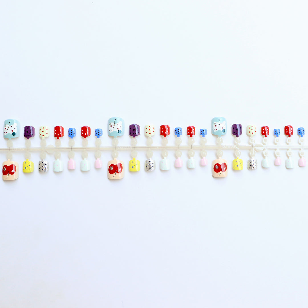 Creative Themed Press-On Nail Collection Stornfield