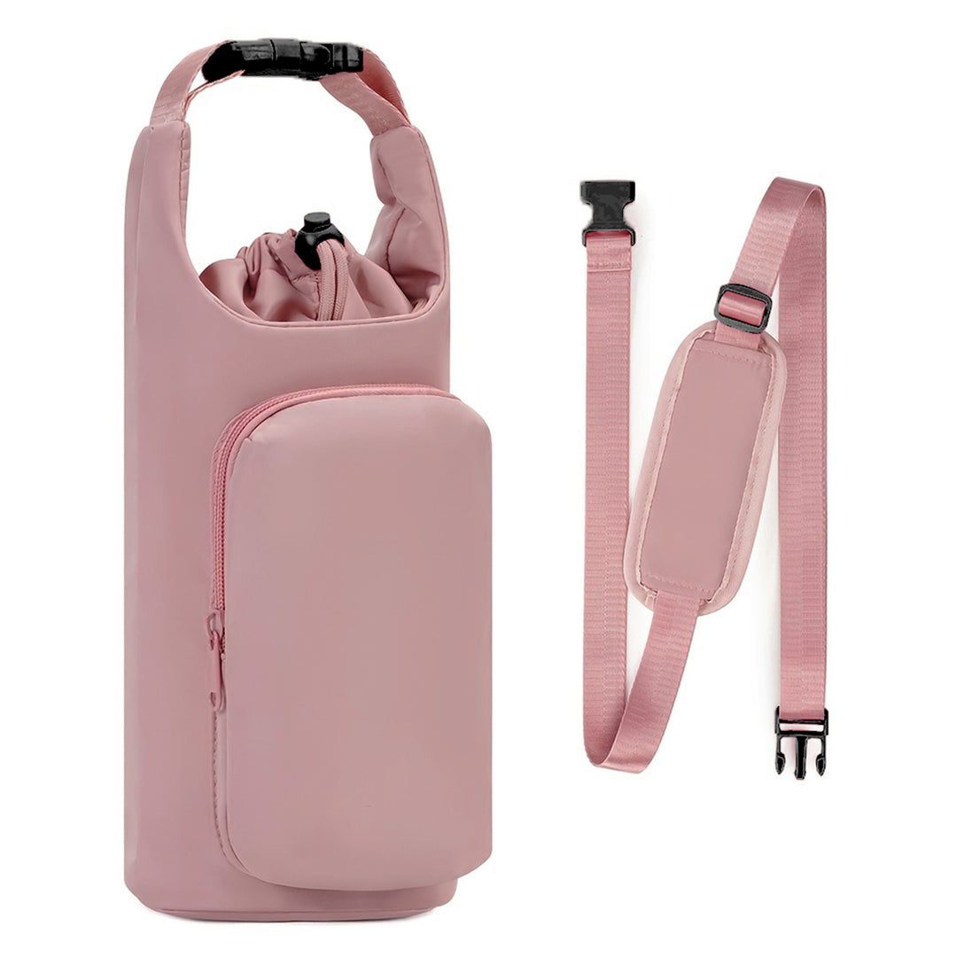 Shopping bag with insulated water bottle compartment Stornfield