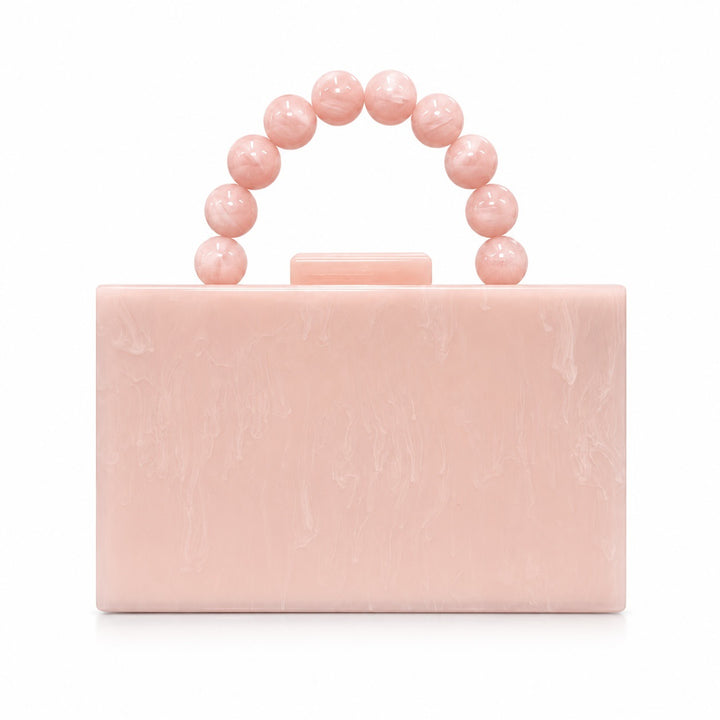 Elegant Acrylic Structured Handbag