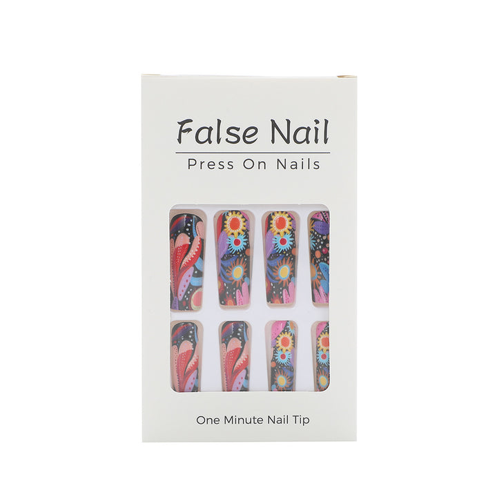 Creative Art Nails in Artistic Floral Design Stornfield