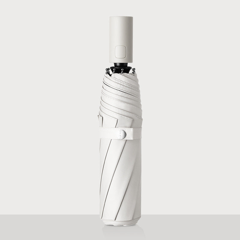 Ladies Automatic Folding Umbrella with Ergonomic Design and Wind Resistant Technology Stornfield