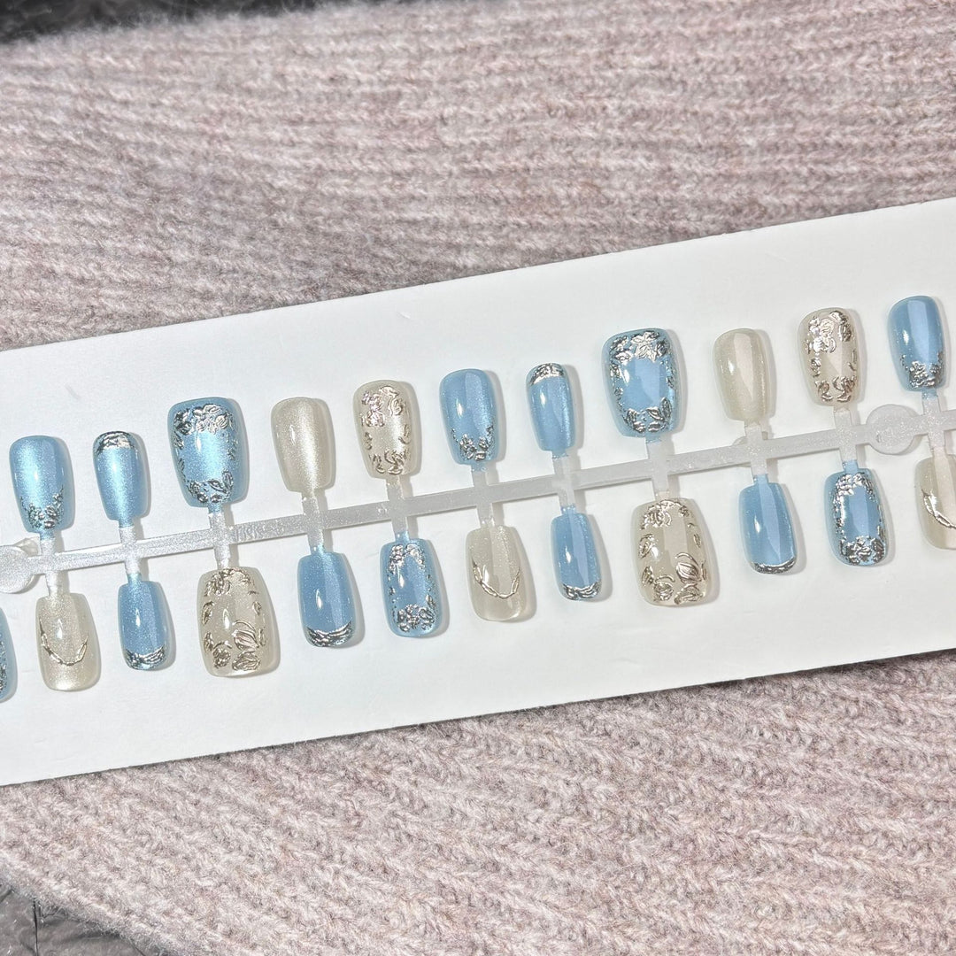 Elegant Ombre Art Press-On Nails