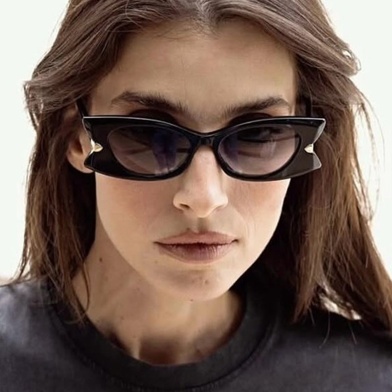 Women's Cat-Eye Sunglasses with stylish metal inserts and UV protection Stornfield