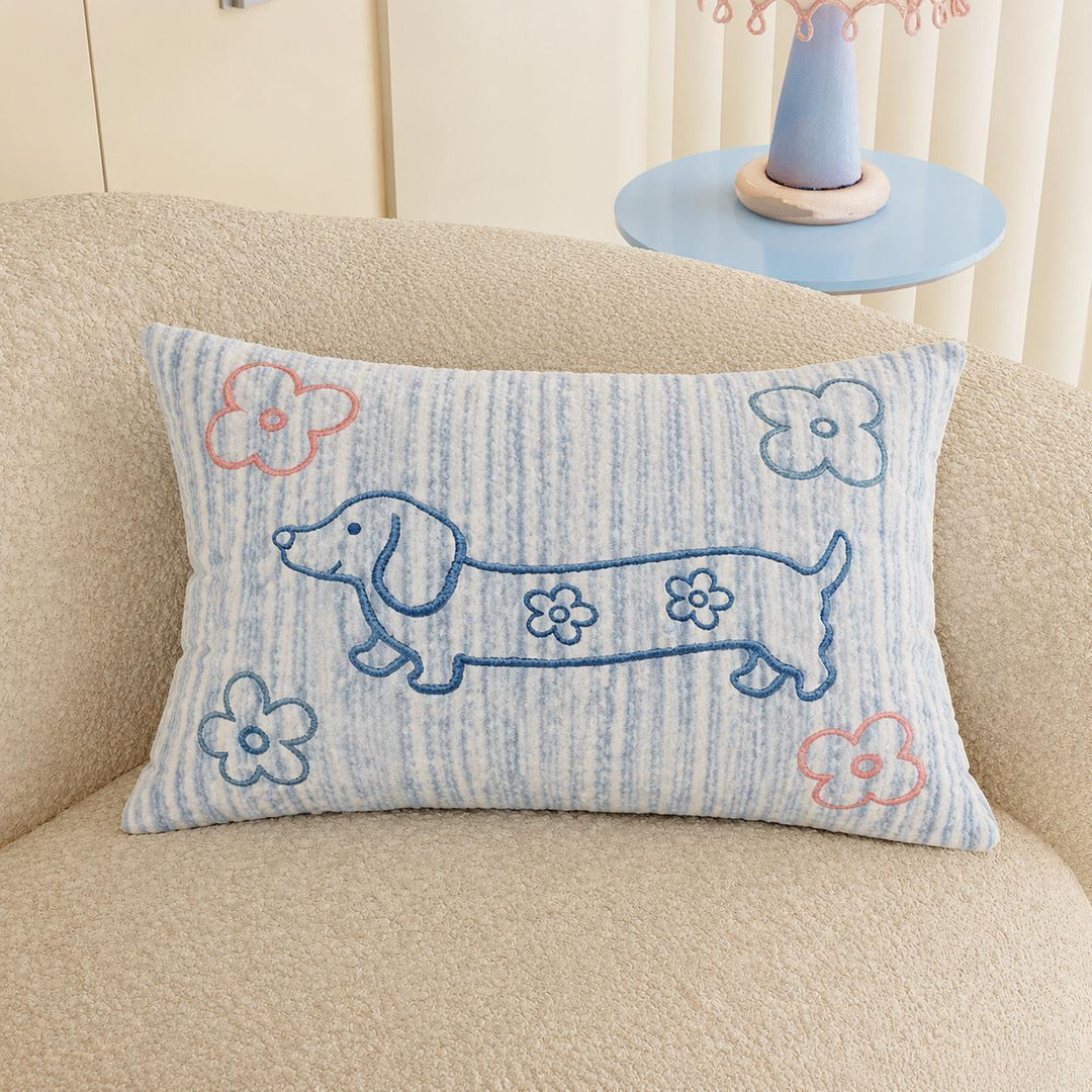 Decorative Cat-Themed Pillow