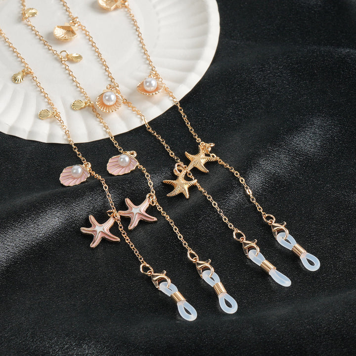 Bohemian Shell & Starfish Pendant Necklace Stornfield
