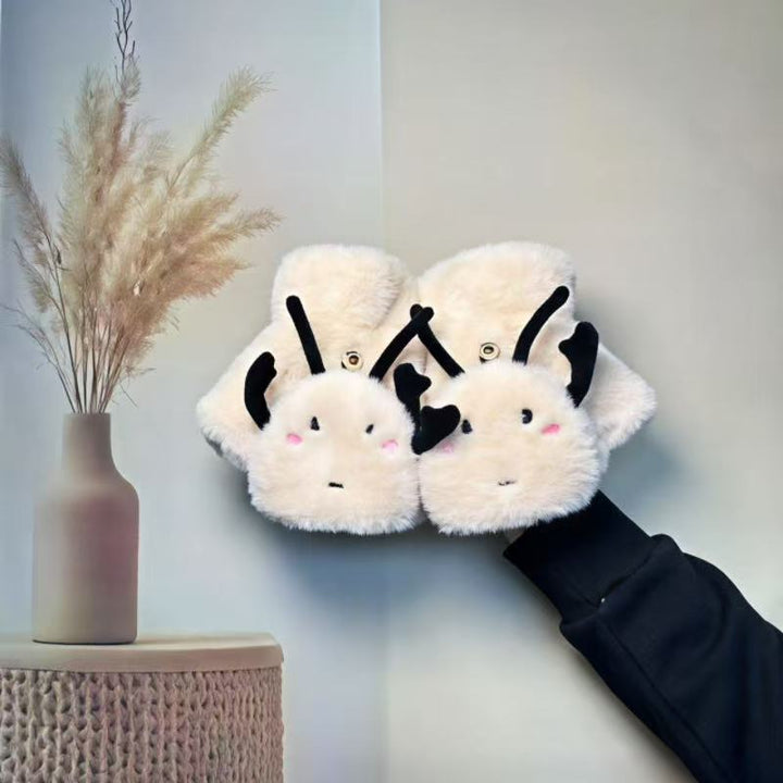 Plush Soccer-Themed Slippers Stornfield