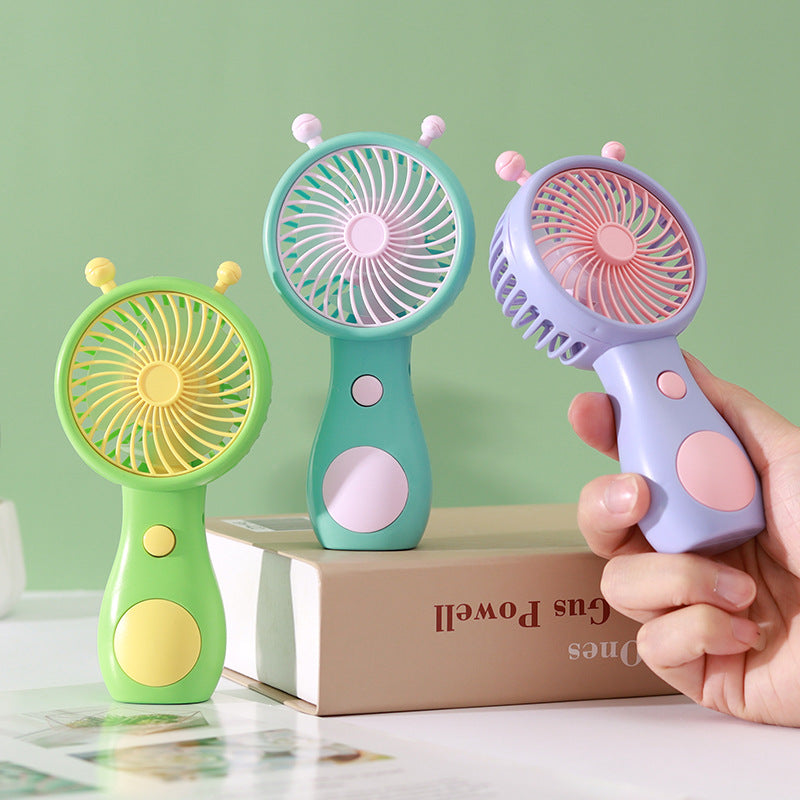 Unisex nan compact rechargeable quiet handheld fan with adjustable tilt Stornfield