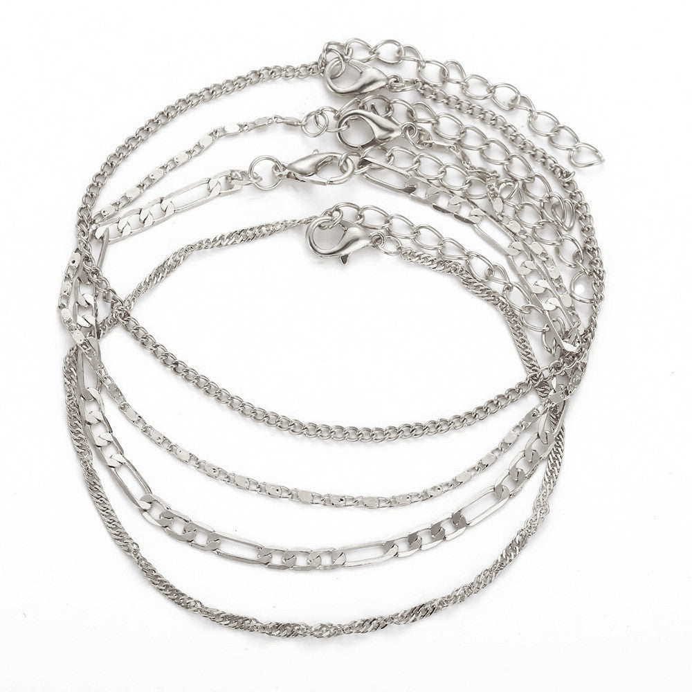Elegant Double Chain Anklet Stornfield