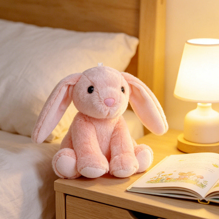 Plush Fennec Fox Sitting Soft Toy with Oversized Ears and Embroidered Features Stornfield