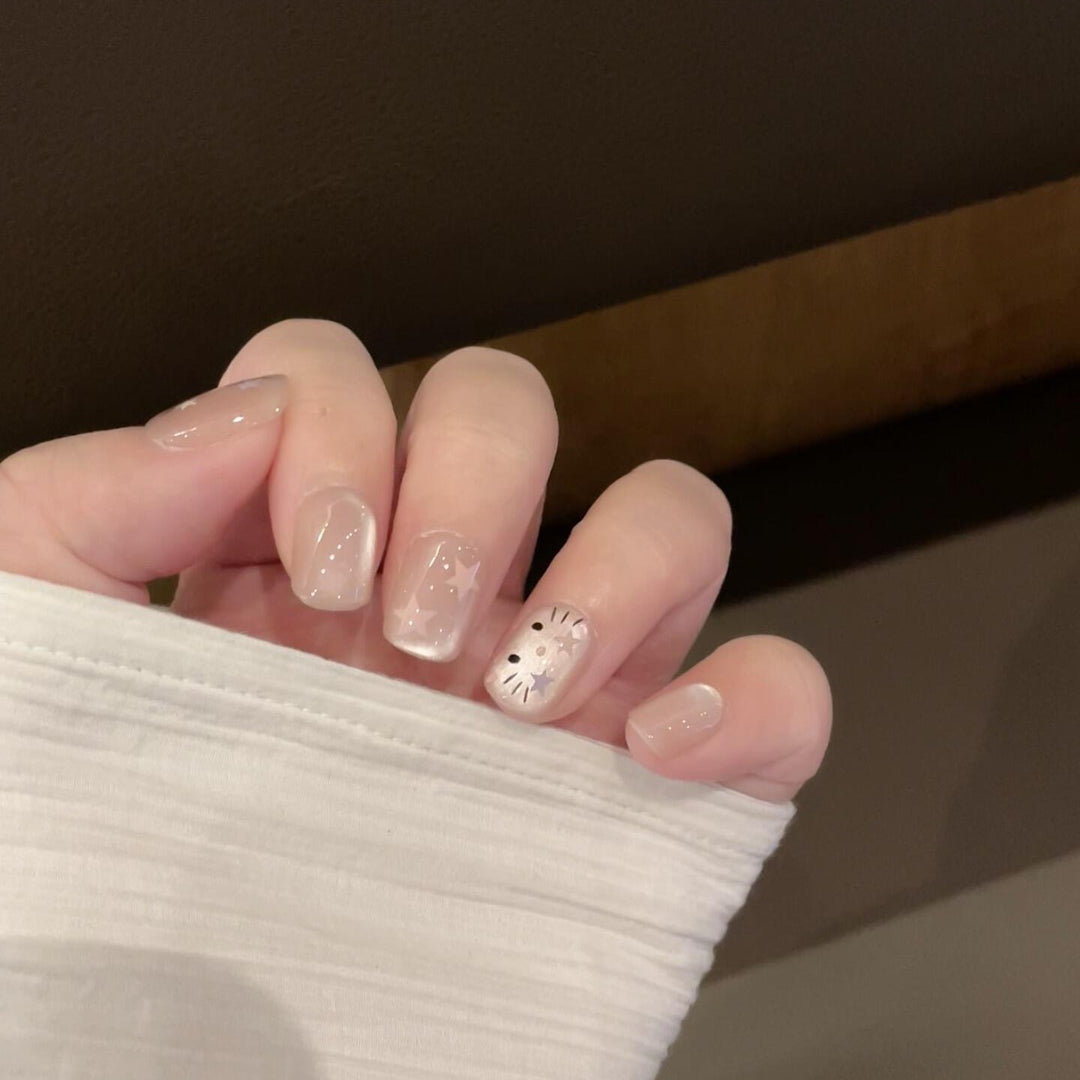 Glossy Ombre Press-On Nails
