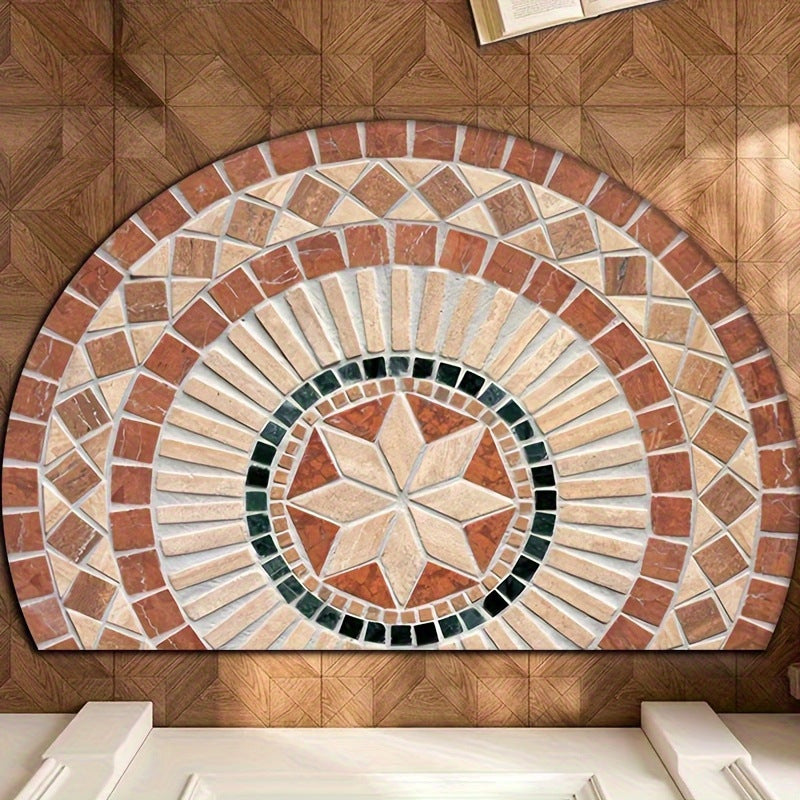 Sunflower-Themed Decorative Door Mat Stornfield