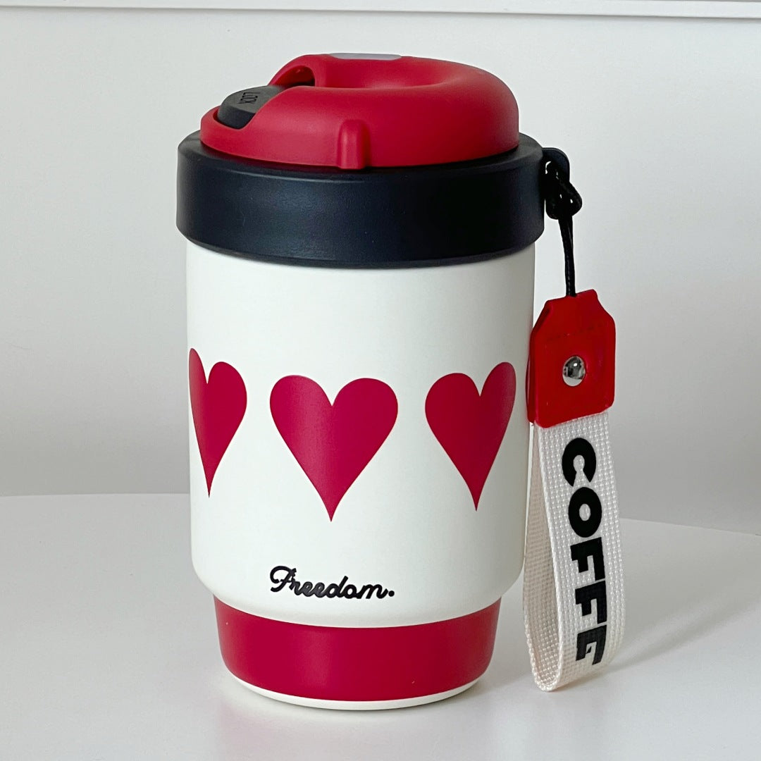 Women's Insulated Coffee Cup with Practical Closure Mechanism Stornfield