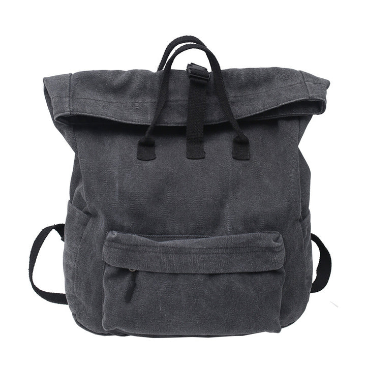 Stylish Roll-Top Canvas Backpack Stornfield