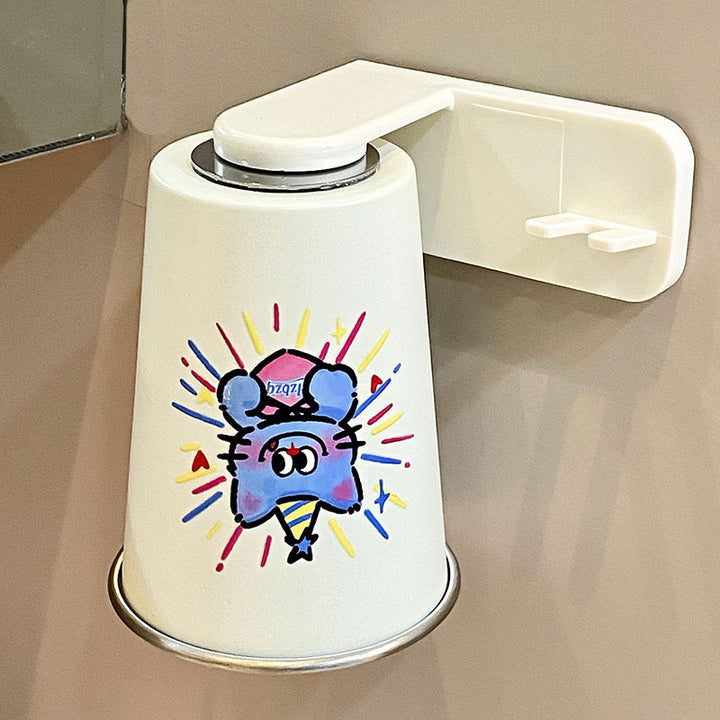 Wall cup holder with creative animal design Stornfield