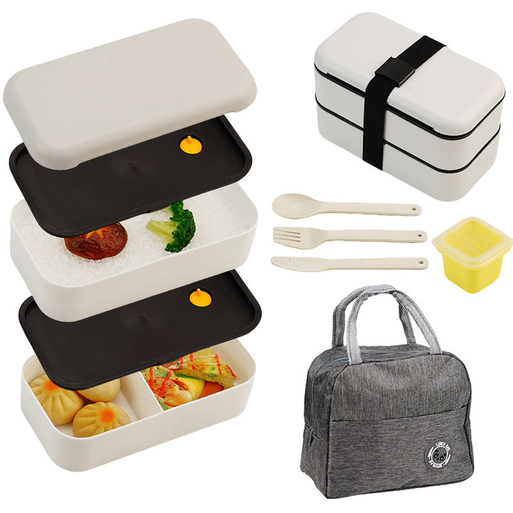 Multi-Tiered Lunch Container Set