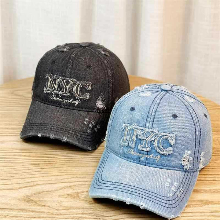 Women's Distressed Fashion Baseball Cap Stornfield