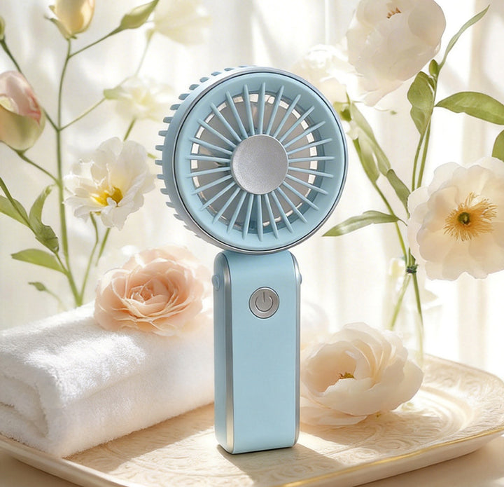 Portable Rechargeable Handheld Cooling Fan Stornfield
