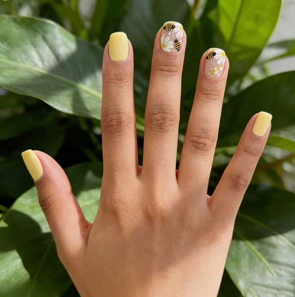 Nature-Inspired Nail Art Set Stornfield