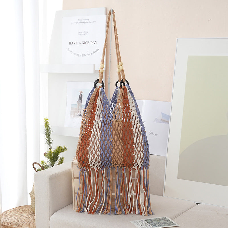 Handcrafted Macrame Tote Bag Stornfield