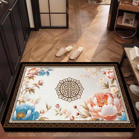 Playful Citrus-Themed Bath Mat Stornfield