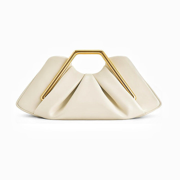 Designer handbag with unique handle Stornfield
