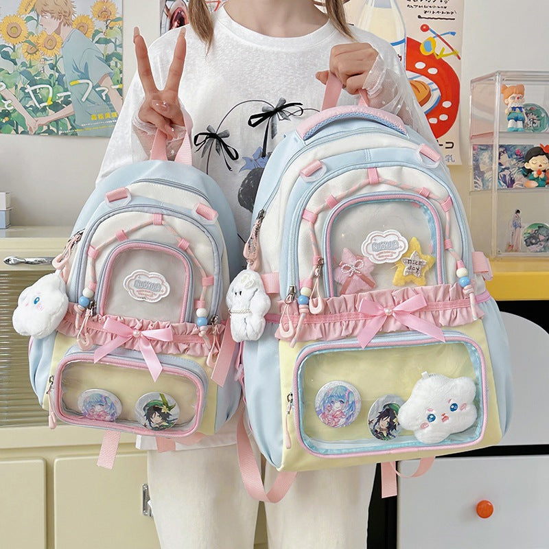 Multi-Functional Clear Front Backpack Stornfield