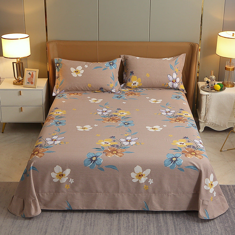 Floral Patterned Bed Cover Set