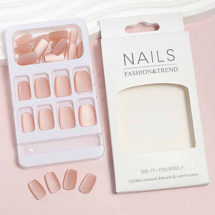 DIY Natural Finish Press-On Nail Tips Stornfield