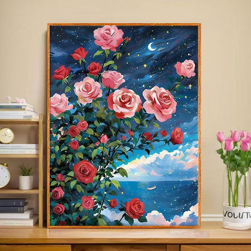 Floral Butterfly Canvas Art Print Stornfield