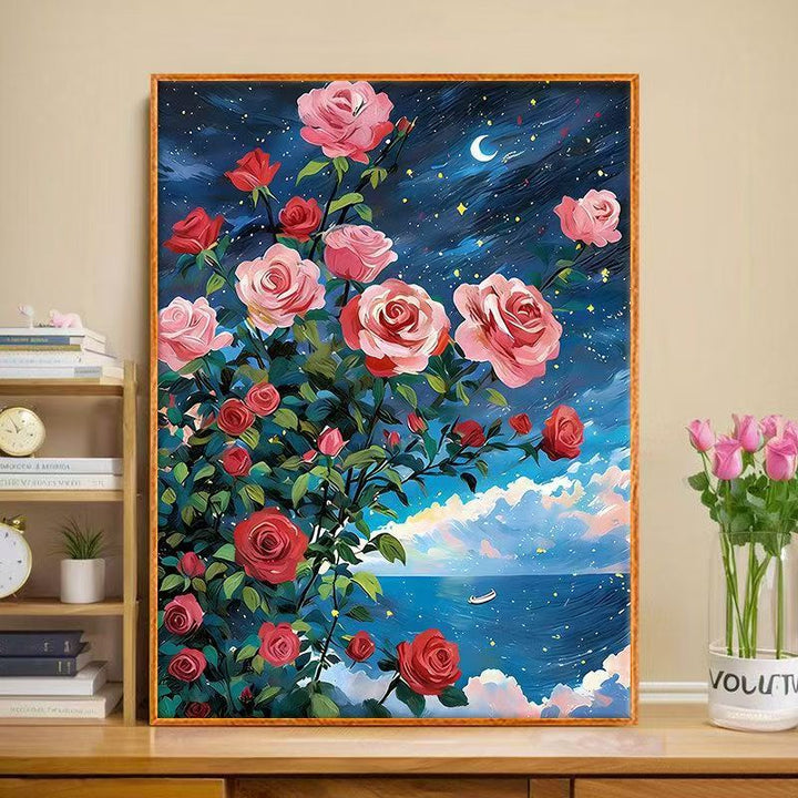 Floral Butterfly Canvas Art Print Stornfield