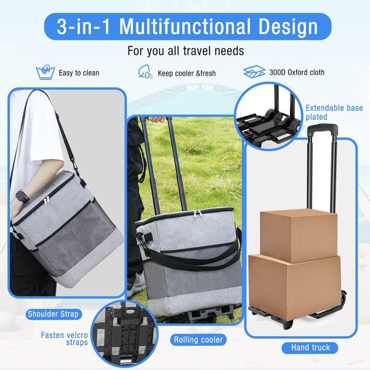 Insulated Rolling Cooler Stornfield
