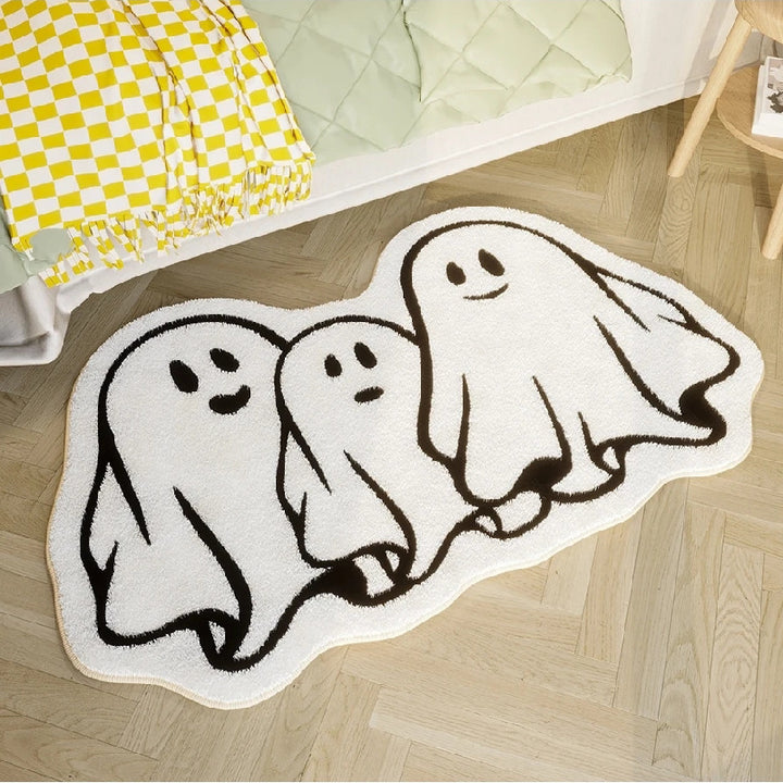 Halloween-Themed Ghost Bath Mat Stornfield