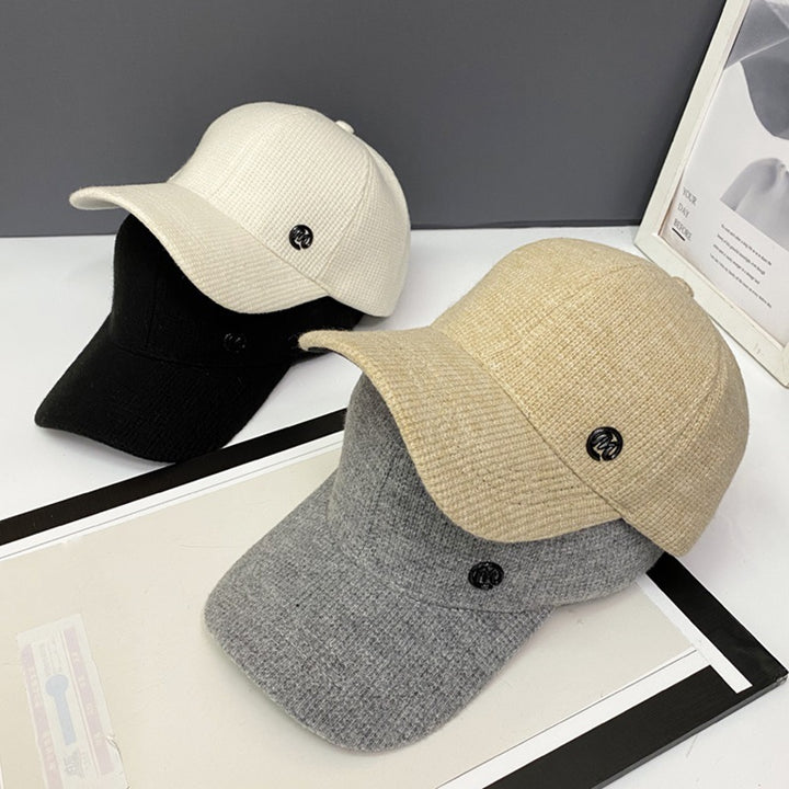 Women's Textured Cotton Baseball Cap Stornfield