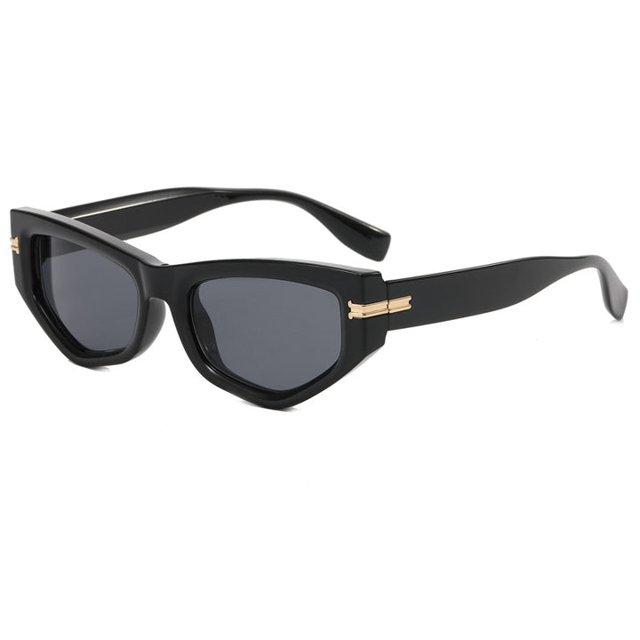 Women's trendy Cat-Eye sunglasses with painted frame and accentuated metal details Stornfield