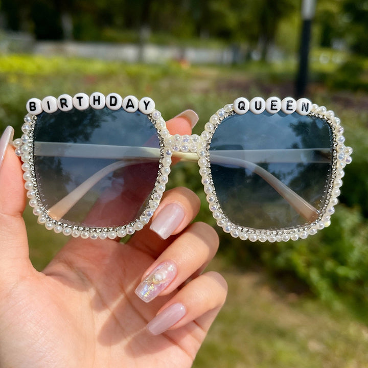 Statement Pearl-Embellished Sunglasses Stornfield
