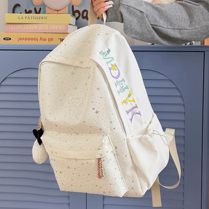 Starry-Themed Casual Backpack Stornfield