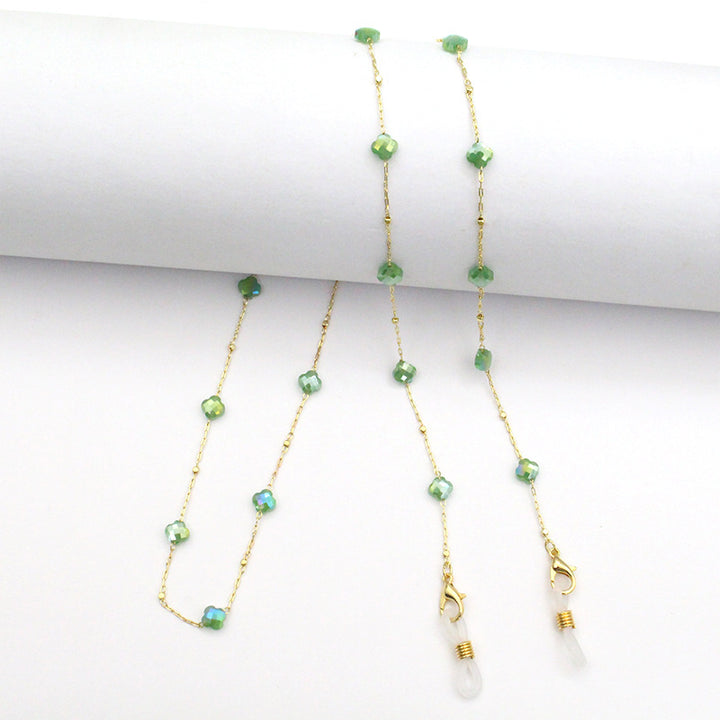 Elegant Crystal-Designed Eyewear Chain Stornfield