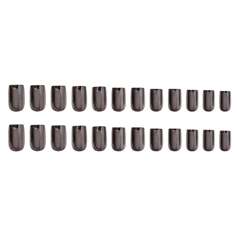 Glossy Press-On Nail Set Stornfield
