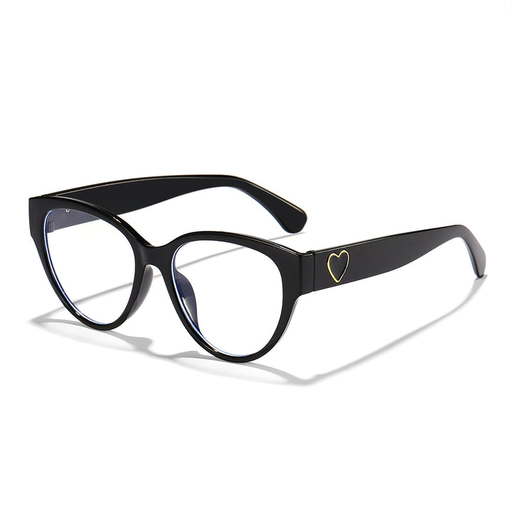 Ladies Cat-Eye Sunglasses with Heart-Shaped Detail and UV Protection Stornfield
